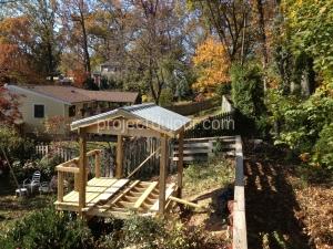 Joists and roof