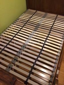 IKEA hack slatted bed base